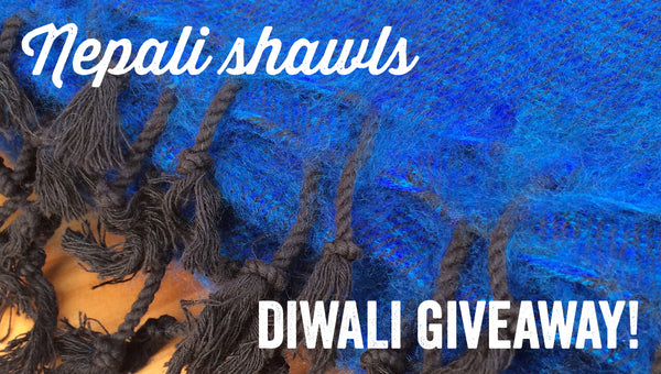 Diwali Shawl Giveaway