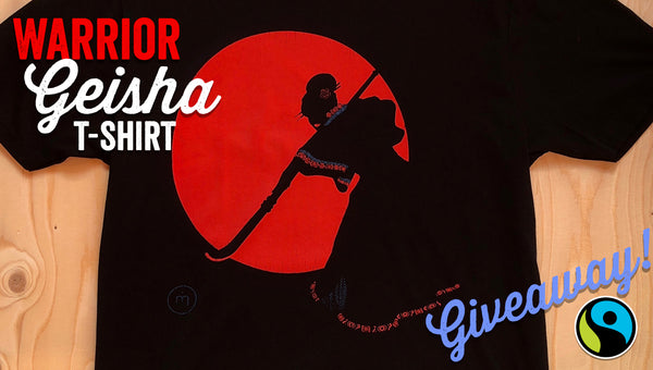 Warrior Geisha T-shirt Giveaway