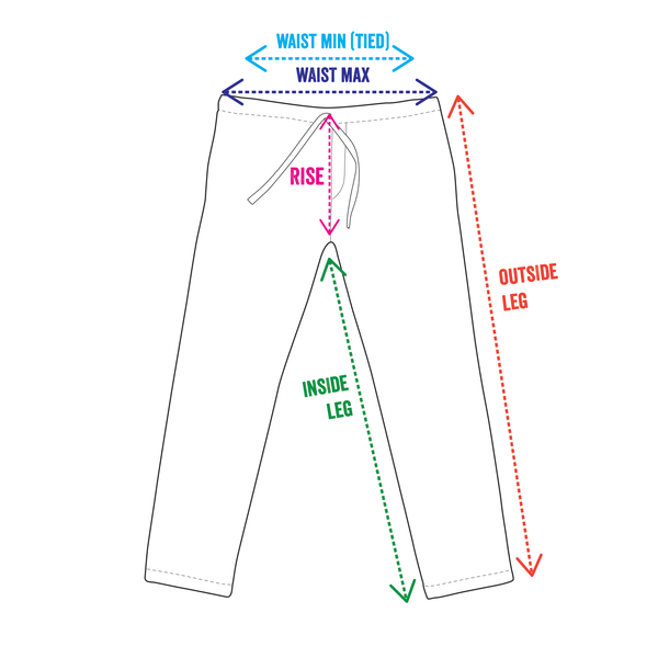 Unisex Ribbed Cotton Shing Mai Trousers Yellow