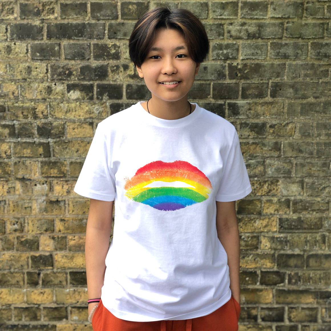 Rainbow Kiss NHS Charity T-shirt Design